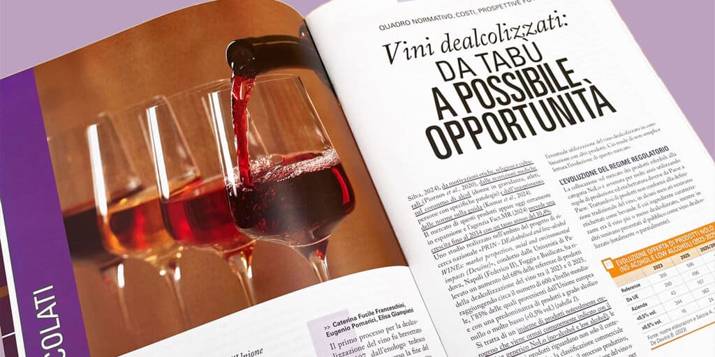 Vite & Vino ha un impaginazione moderna