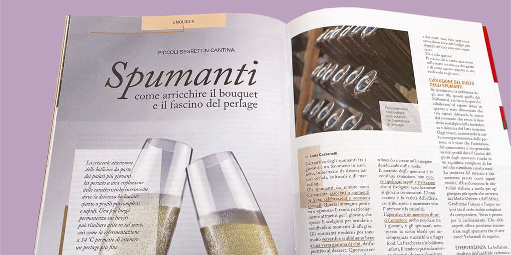 Vite & Vino ha un impaginazione moderna