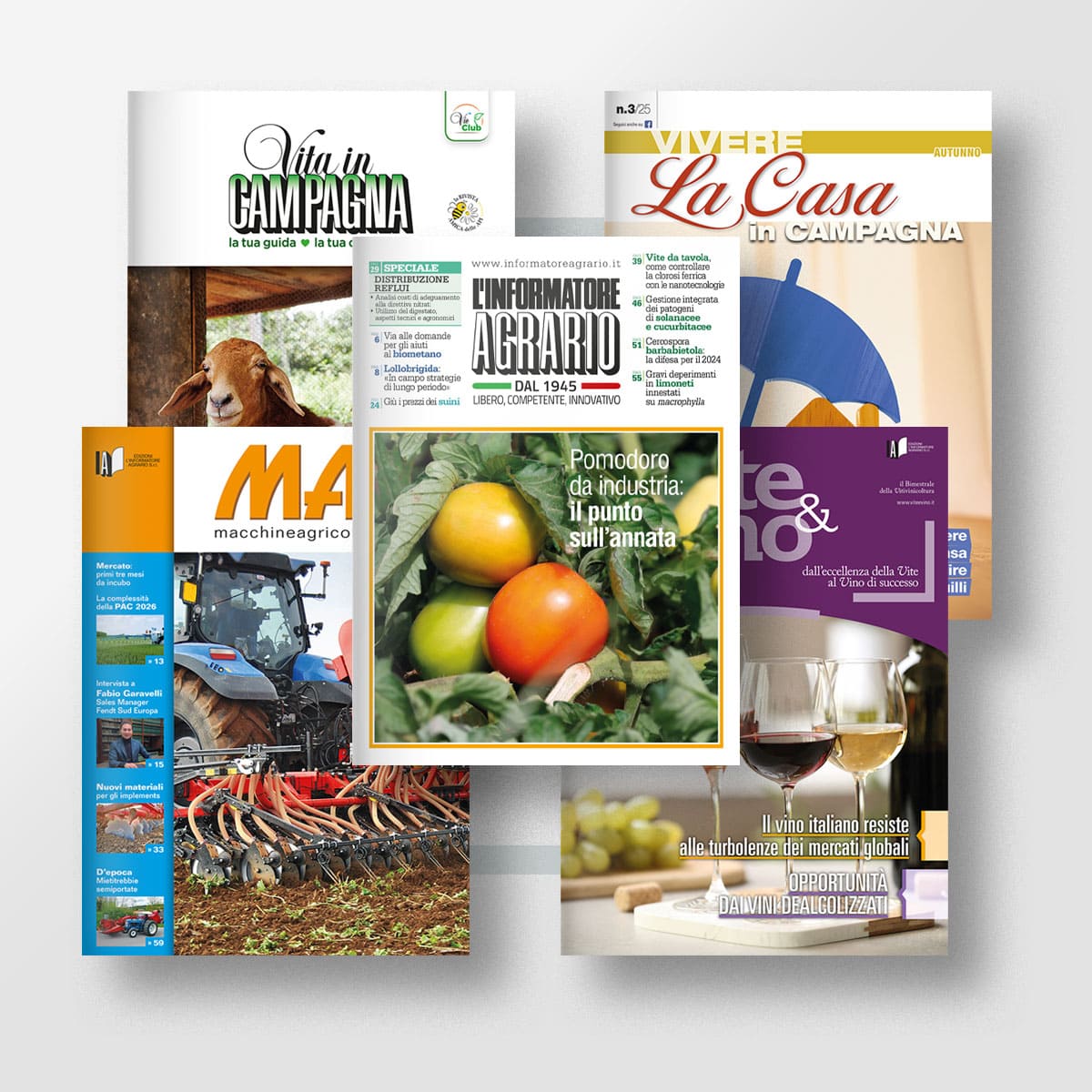 Tutte le nostre riviste in un'unica soluzione d'acquisto