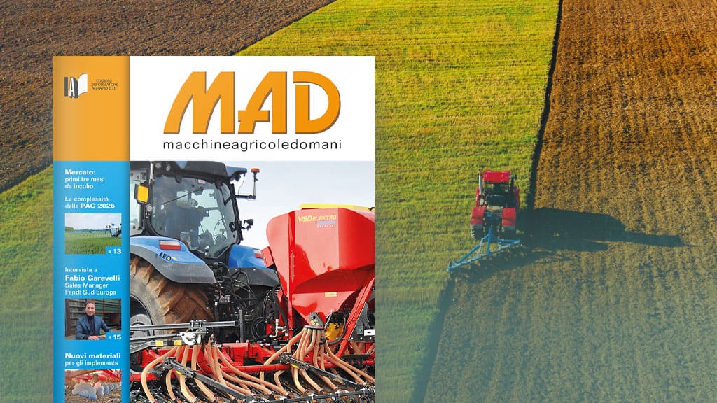 MAD Macchine Agricole Domani La copertina di Mad Macchine Agricole Domani