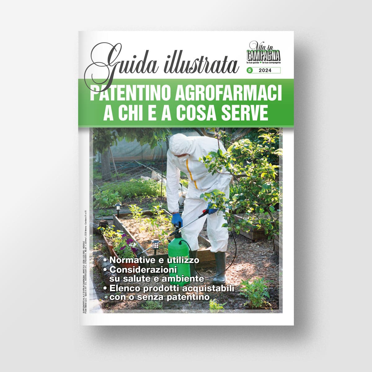 Patentino agrofarmaci: a chi e a cosa serve